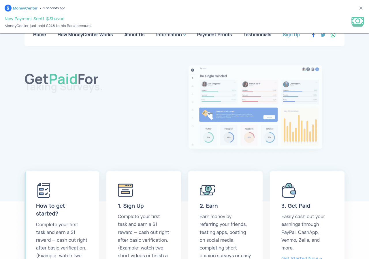 Screenshot of fastincome-new1.cc