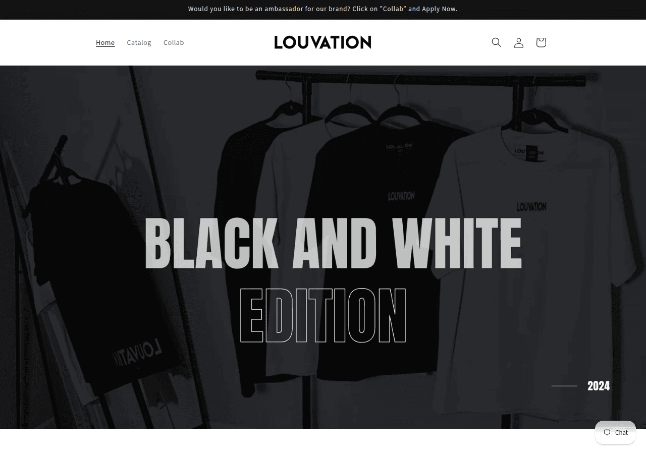 Screenshot of louvation.com