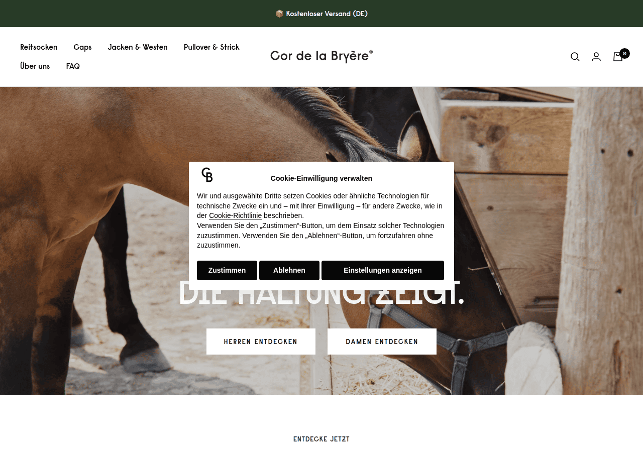 Screenshot of cordelabryere.com