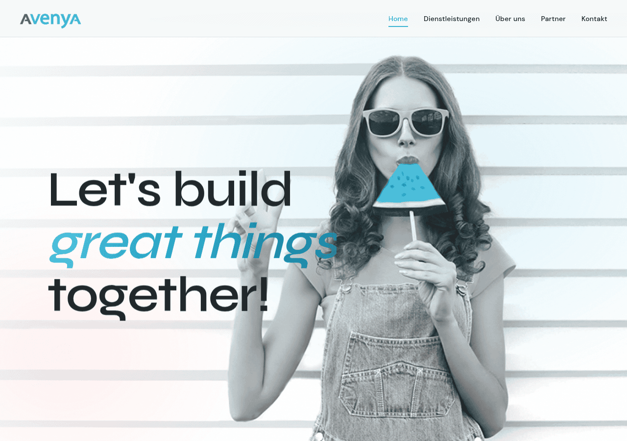 Screenshot of avenya.ch