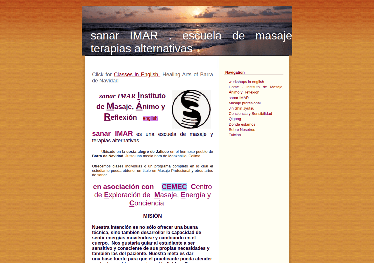 Screenshot of sanarimar.com