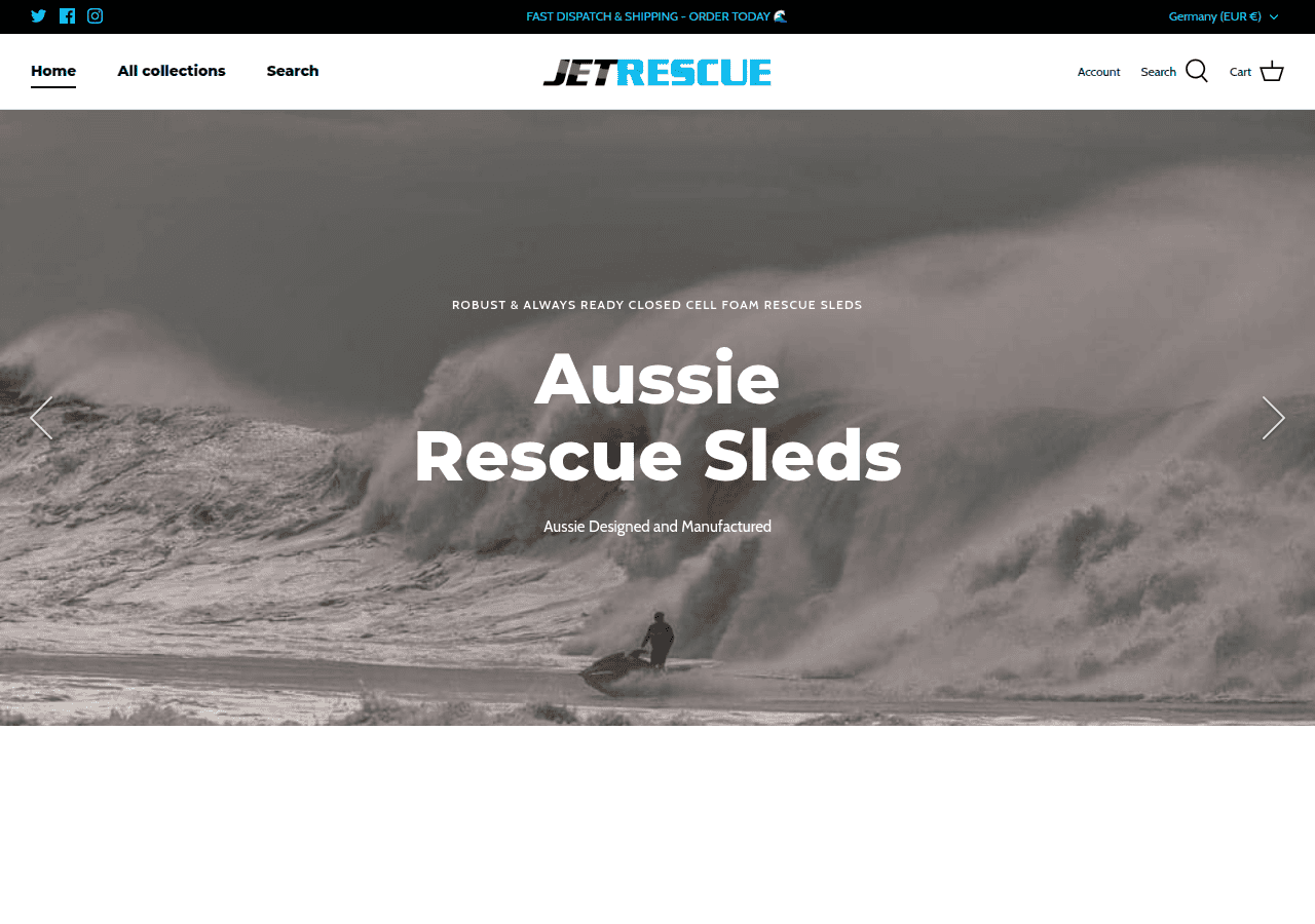 Screenshot of jetrescue.com