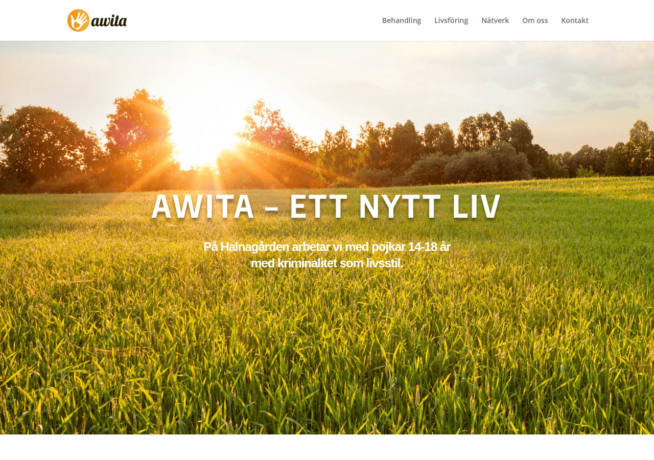 Screenshot of awita.se