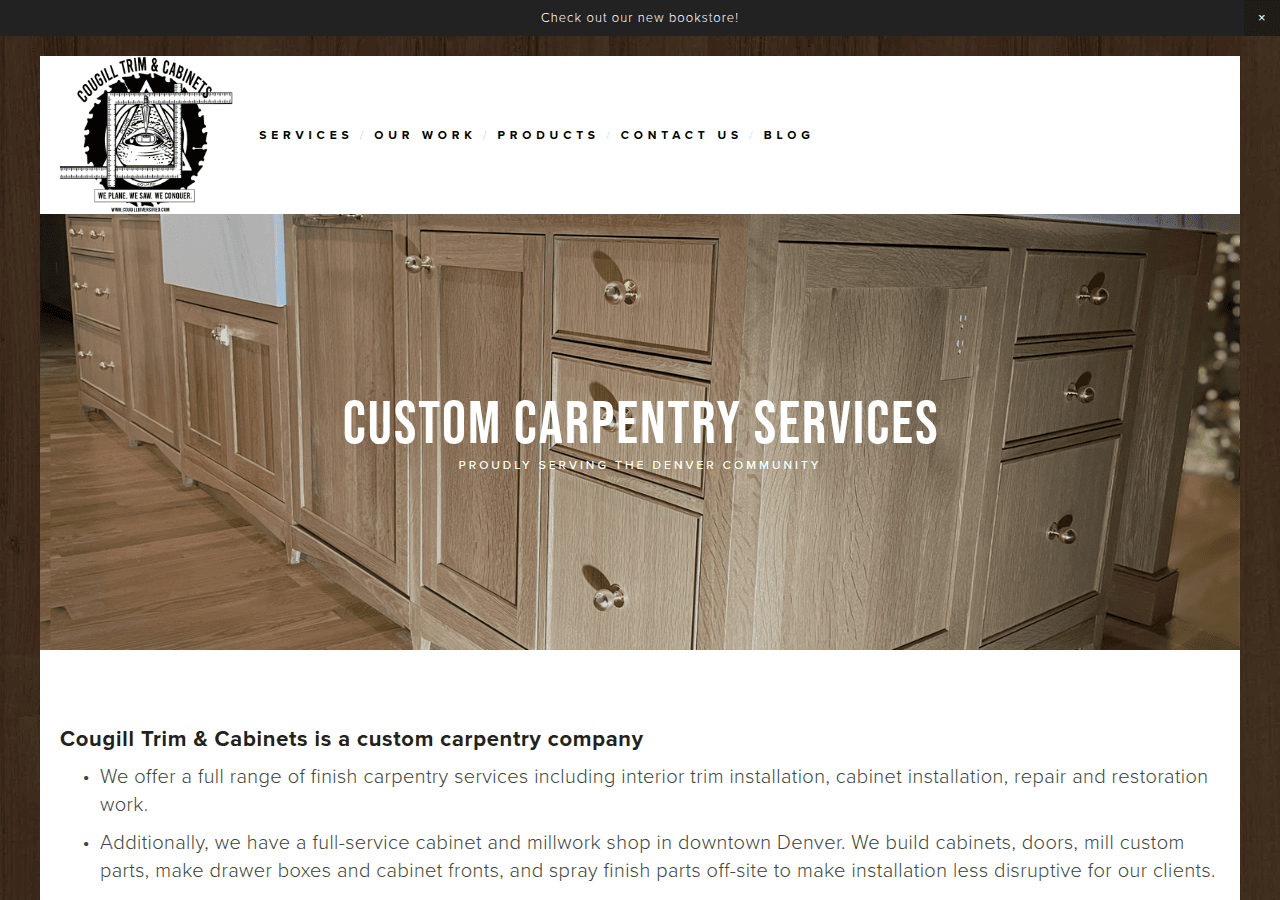 Screenshot of cougilldiversified.com