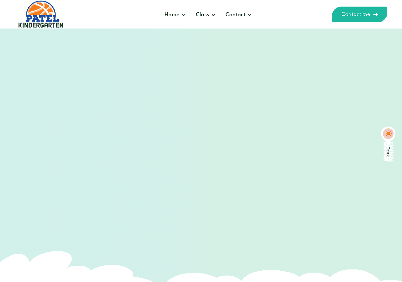 Screenshot of patelkindergarten.com