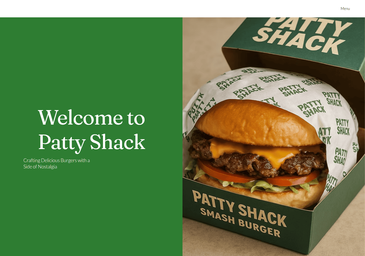 Screenshot of pattyshack.shop