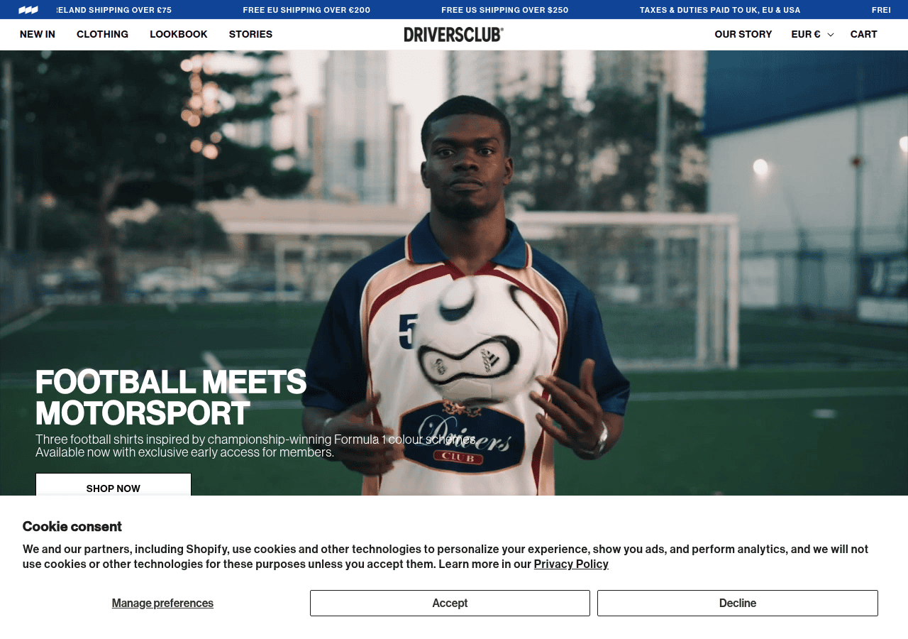 Screenshot of driversclub.com