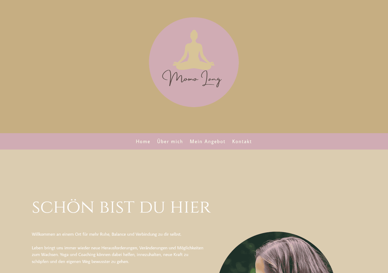 Screenshot of momolang.ch