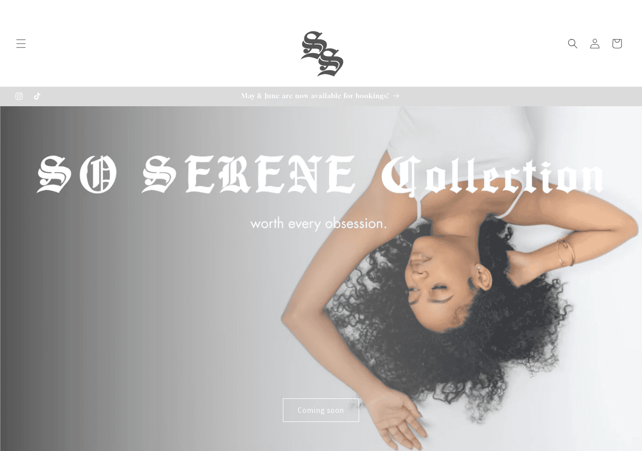 Screenshot of soserene.co
