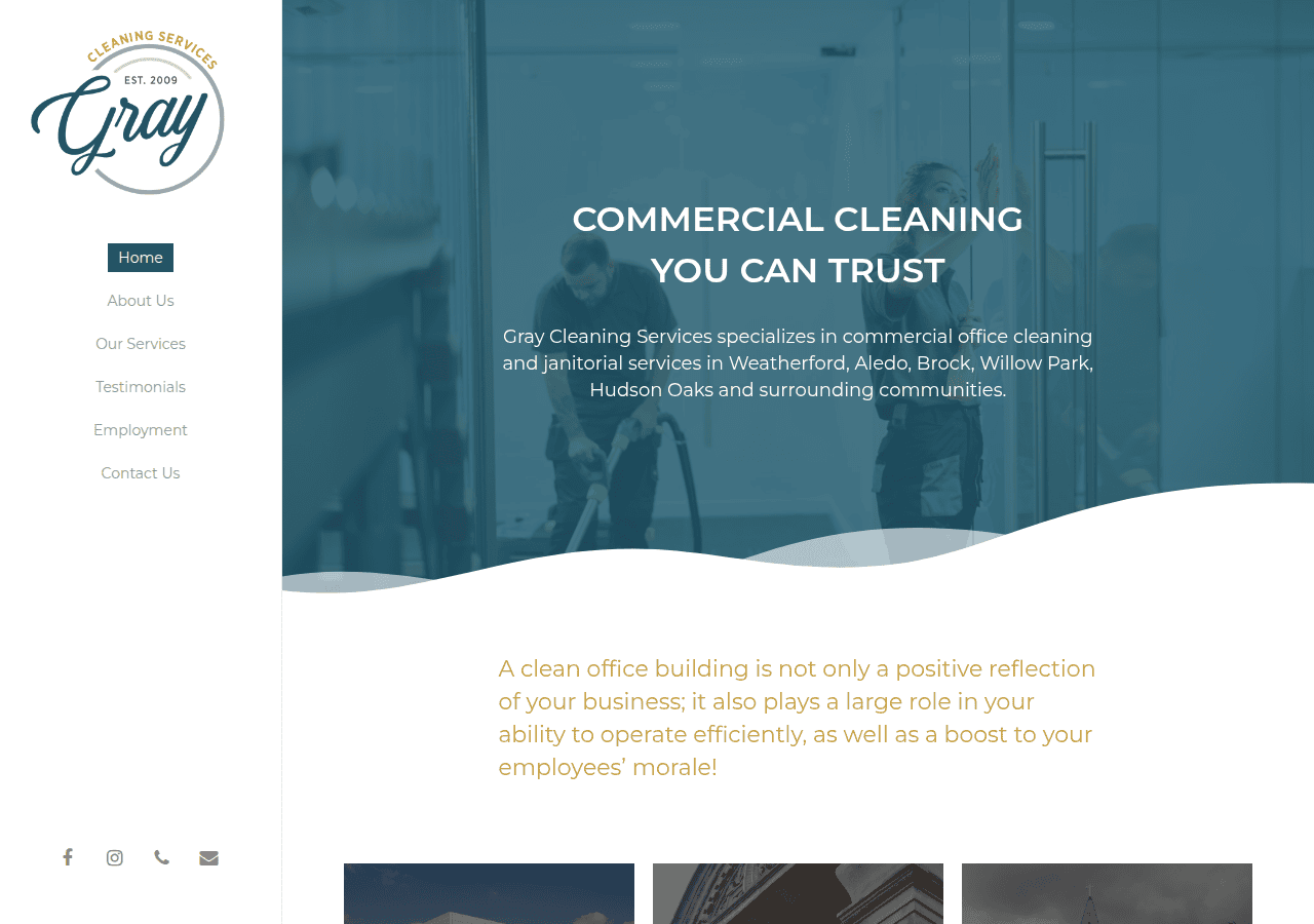 Screenshot of graycleaning.com