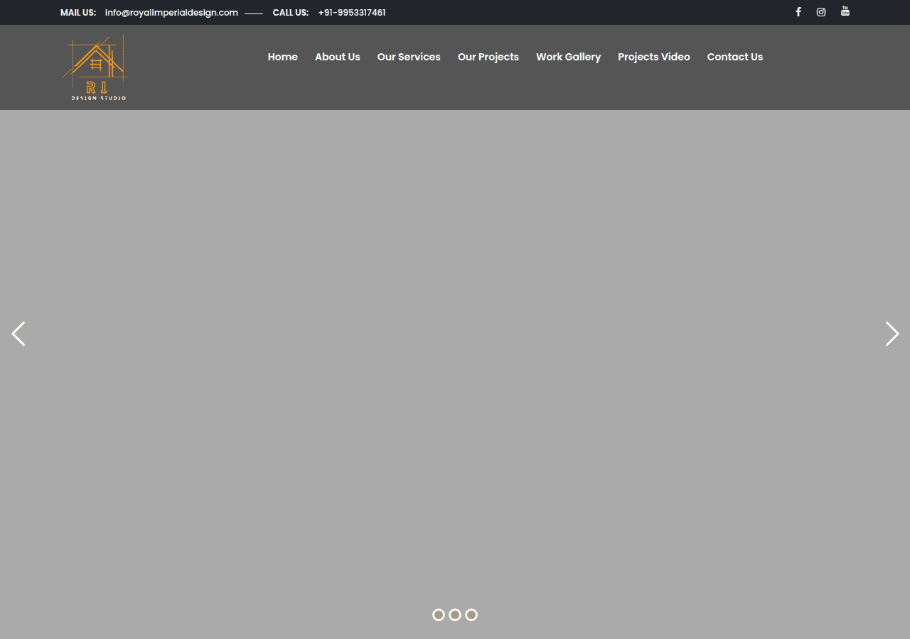 Screenshot of royalimperialdesign.com