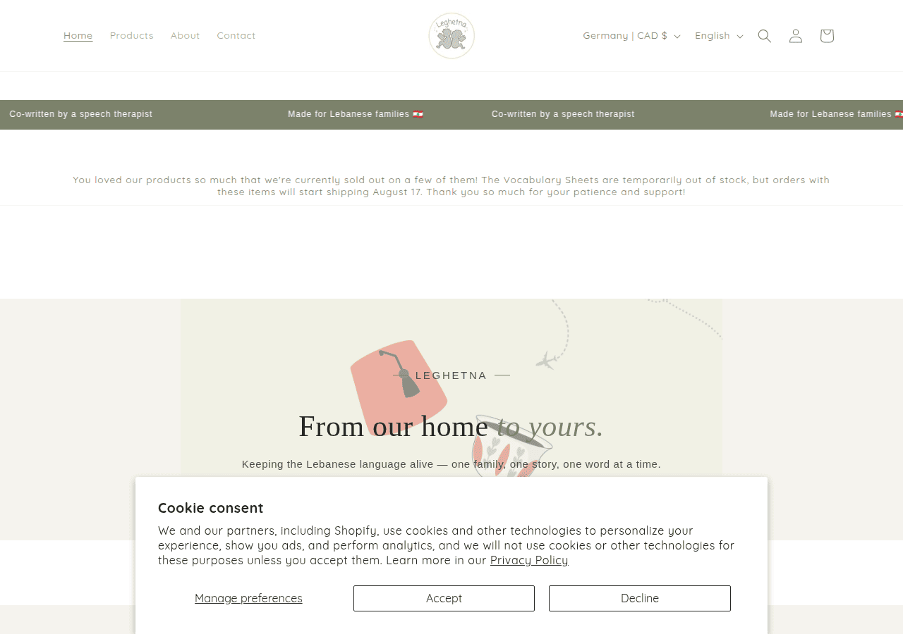 Screenshot of leghetna.com