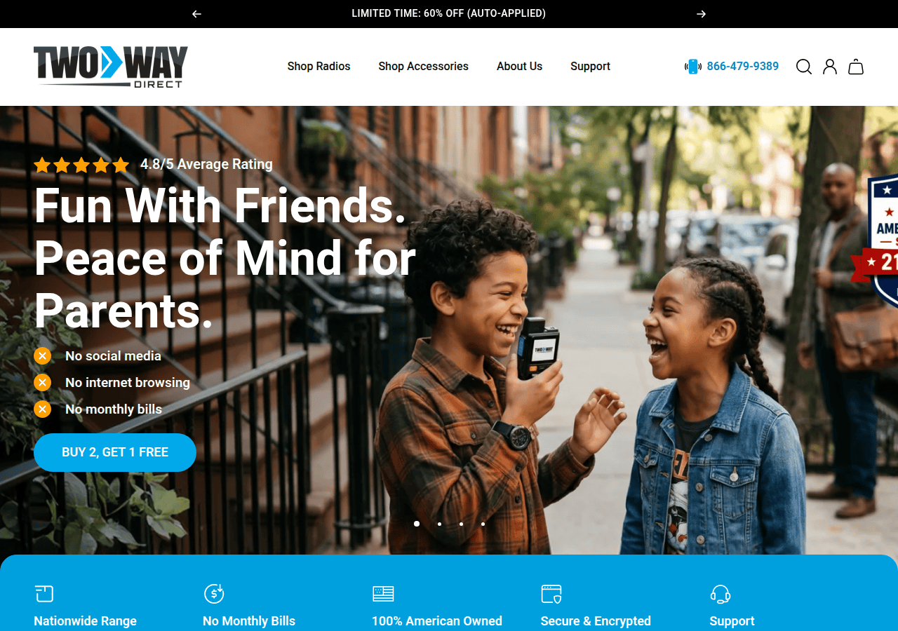 Screenshot of twowaydirect.com