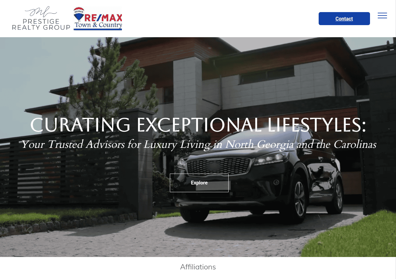 Screenshot of mlprestigerealty.com
