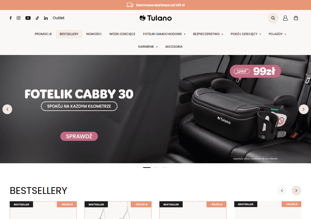 Screenshot of tulano.pl