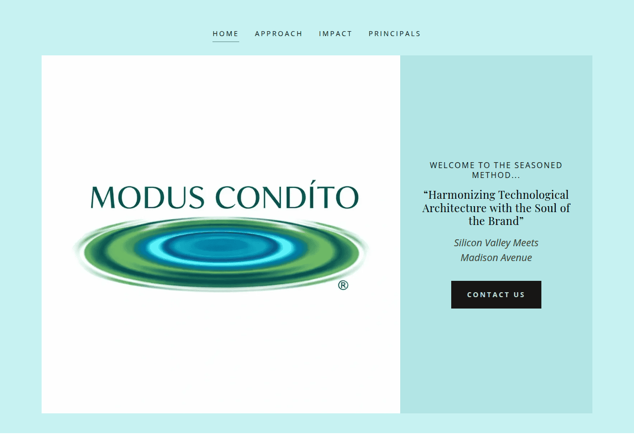 Screenshot of moduscondito.com