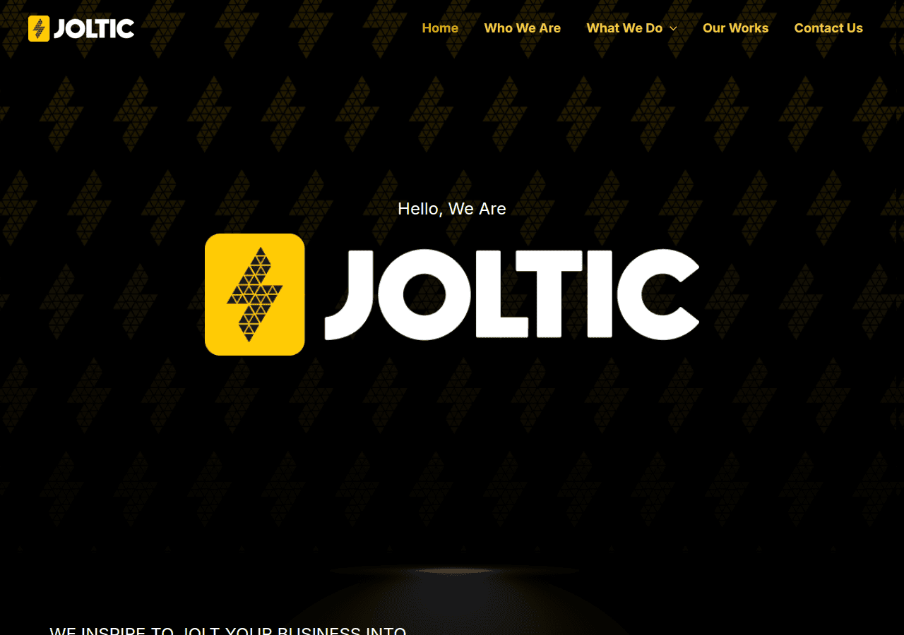 Screenshot of joltic.com