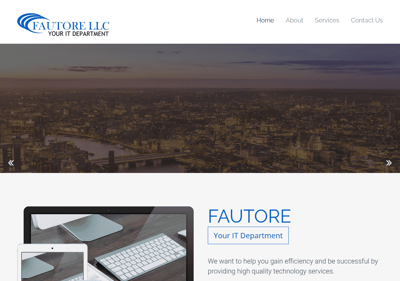 Screenshot of fautore.com