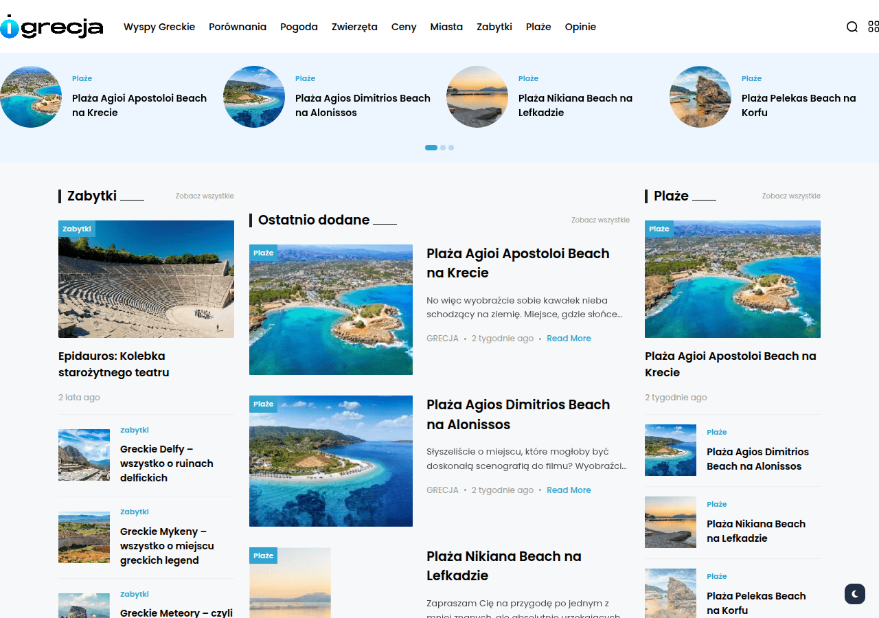 Screenshot of igrecja.pl