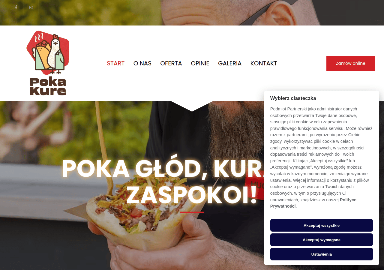 Screenshot of pokakure.pl