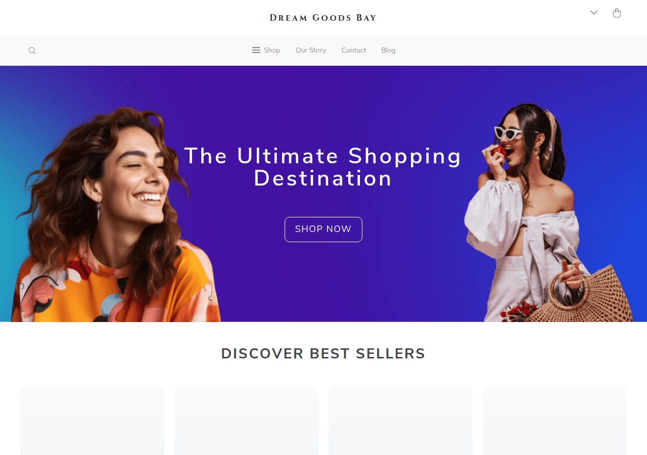 Screenshot of dreamgoodsbay.shop
