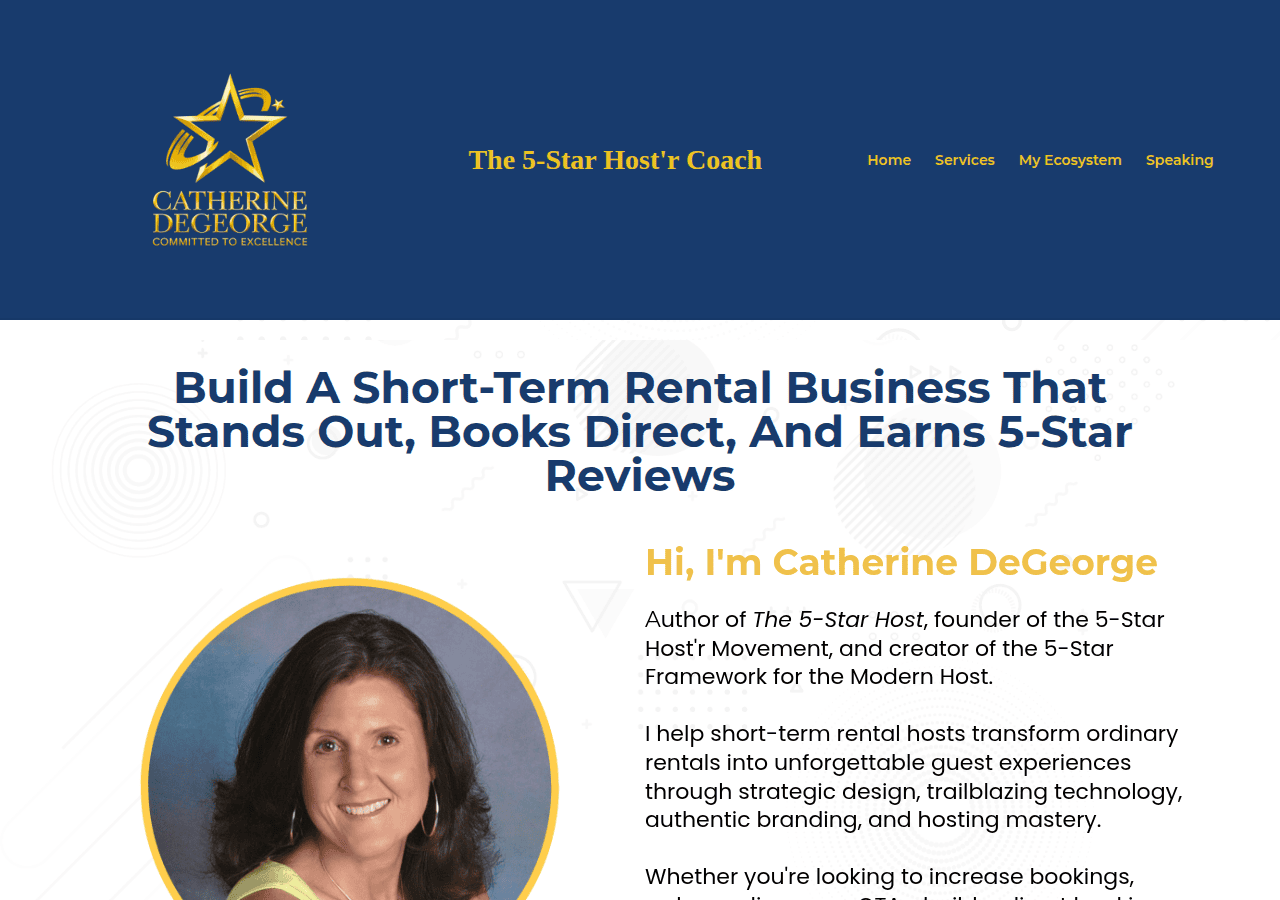 Screenshot of catherinedegeorge.com