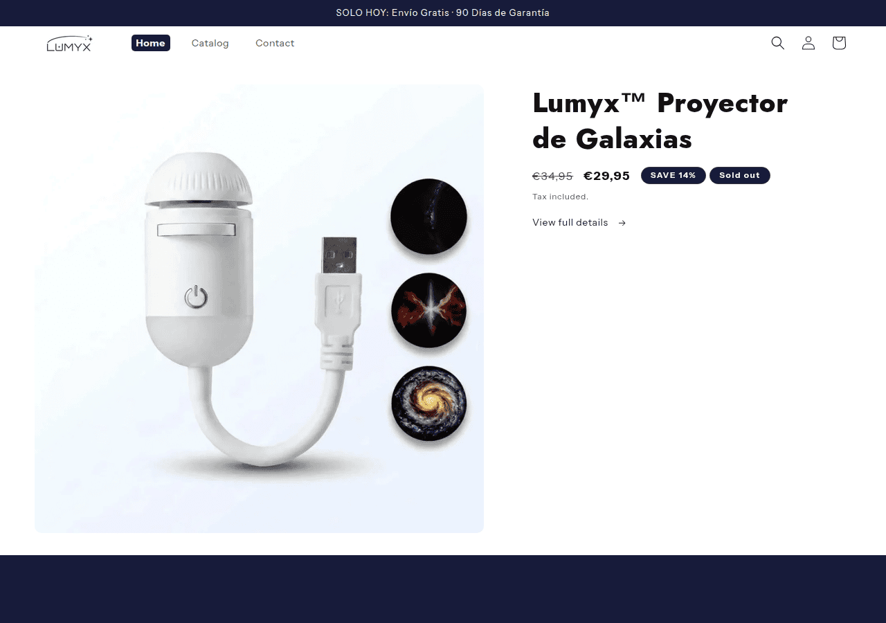 Screenshot of luvento.store
