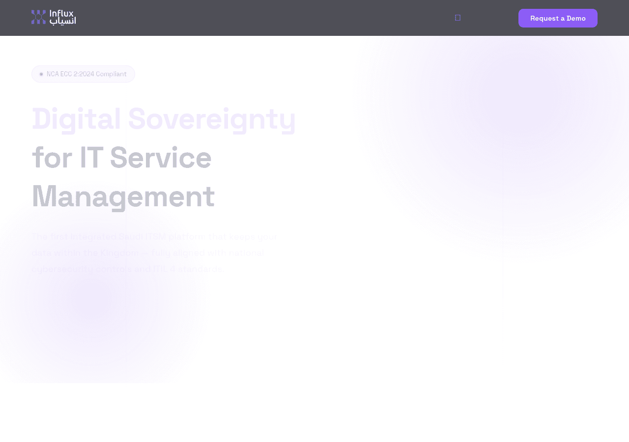Screenshot of influxsuite.com