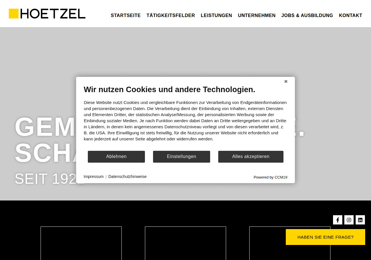 Screenshot of hoetzel-deggingen.de