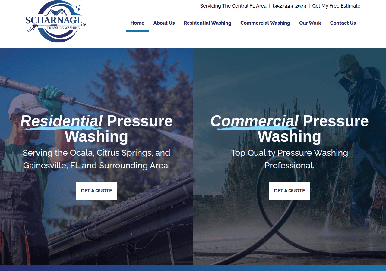 Screenshot of scharnaglpw.com