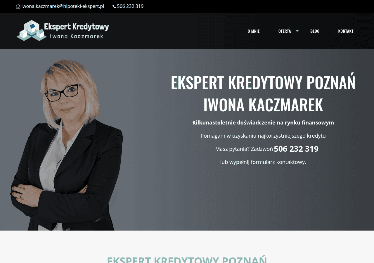 Screenshot of hipoteki-ekspert.pl